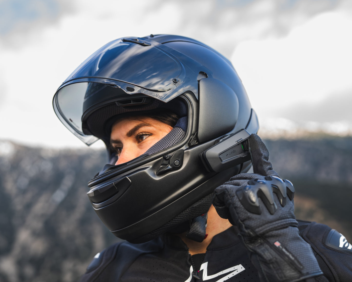 Cardo PACKTALK PRO Duo Motorcycle Communication System - PTP00101