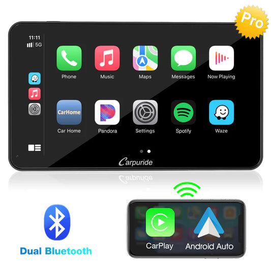 Carpuride W502 Wireless Portable Dual Bluetooth Waterproof IP67 Motorcycle Stereo