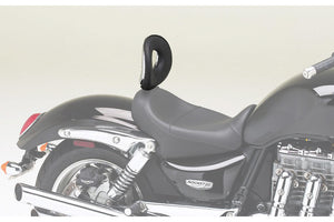 Carrier Rear RackSolo With Backrest Chrome Triumph Rocket 3 (2013-19) - Hepco Becker - 612754 00 02