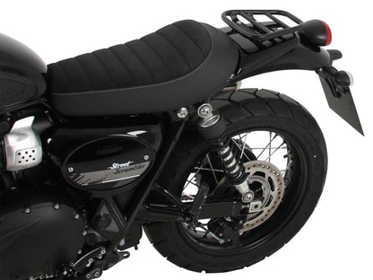 Carrier Solo Rack Without Backrest Black Triumph Triumph Scrambler - Hepco Becker - 6137557 00 01