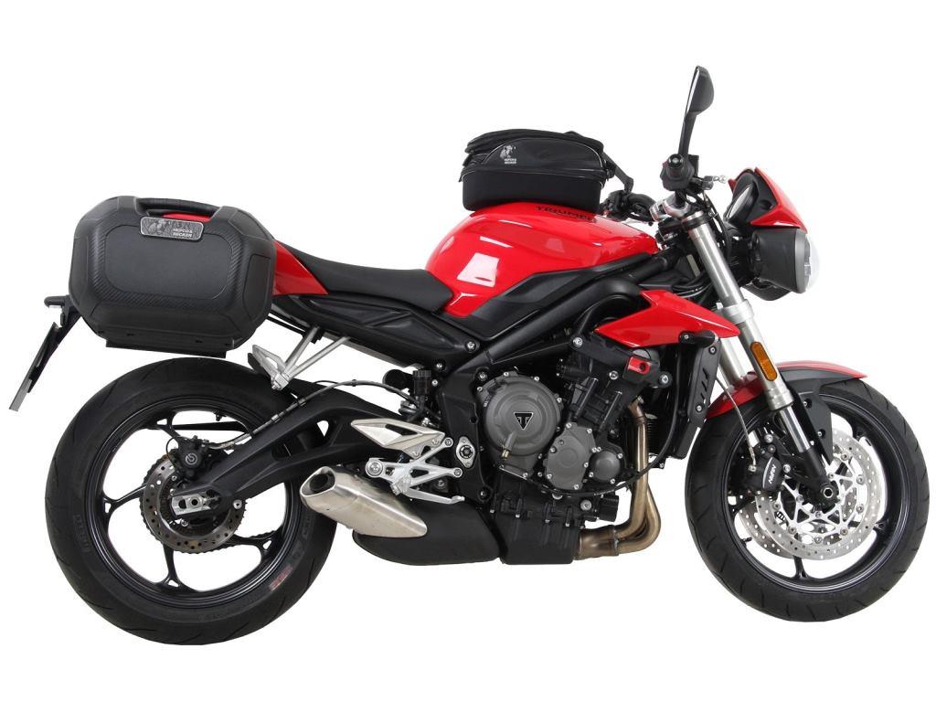 Carrier Sport Rack Triumph Street Triple 765 S/R/RS - Hepco Becker - 6707573 00 01 - Riders Junction