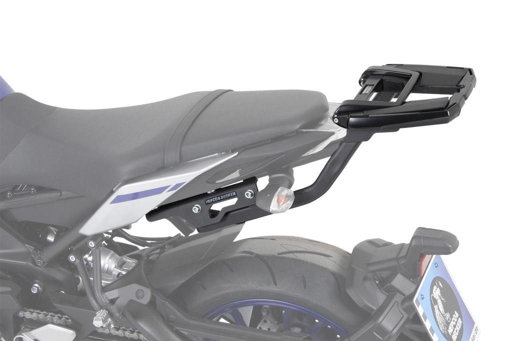 Carrier Top Case Carrier Anthracite Movable Hinge Yamaha Mt-09 - Hepco Becker - 6524557 01 05