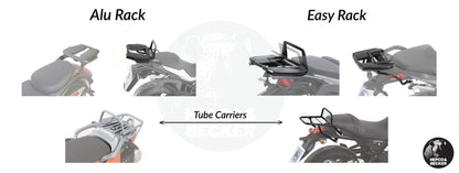 Carrier Top Case Carrier Movable Hinge BMW R 1200R - Hepco Becker - 650677 01 01