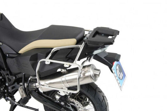 Carrier Topcase Fixed Hinge Alu Rack BMW F800GS - Hepco Becker - 650667 01 01