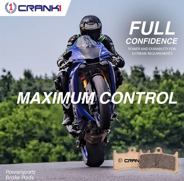 Crank1-Ceramic Brake Pads For Triumph Street Twin-Front-CRM651/2 (2 set)