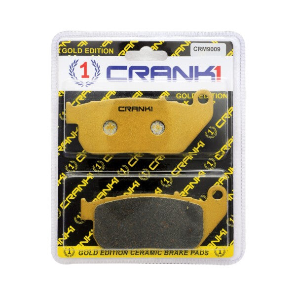 Crank1-Ceramic Brake Pads For Suzuki Gixxer SF 155 BS6-Rear-CRM359