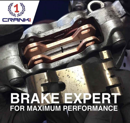 Ceramic Brake Pads For Bajaj Pulsar N250 (2021-2025) - Front - CRM479 - 1 Set-CRANK1