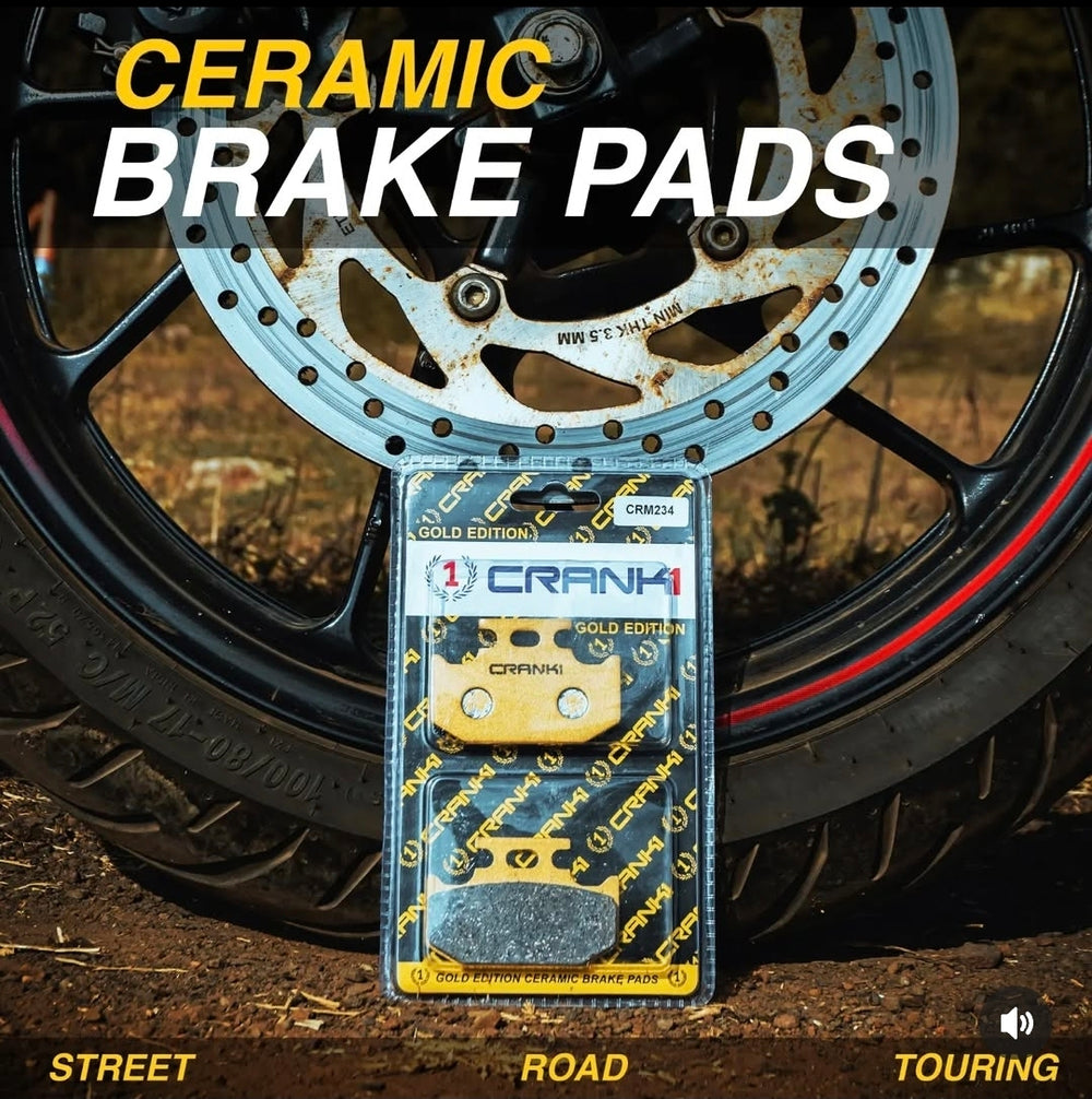 Ceramic Brake Pads For Ducati Monster 795 (2012-2016) - Rear - CRM469 - CRANK1