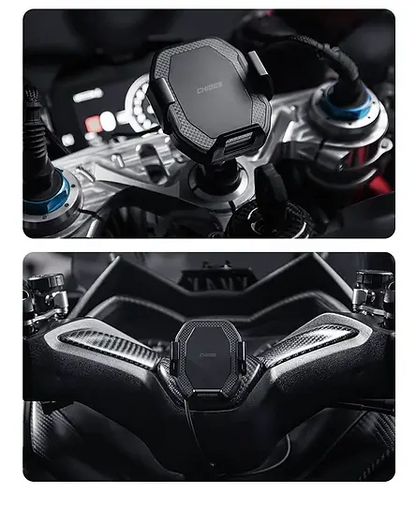 Chigee CG Motorcycle Phone Holder - Fork Stem Mount - MFP0009
