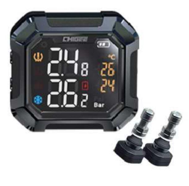 Chigee G3 Tire Pressure Monitor Built-in Tire Pressure Sensor-MFP0081 (Black)