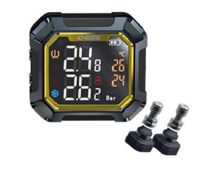 Chigee G3 Tire Pressure Monitor Built-in Tire Pressure Sensor-MFP0082 (Golden)