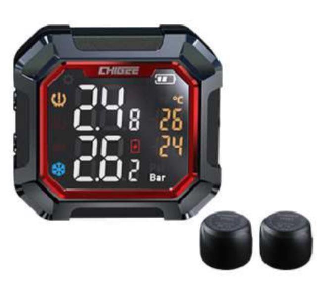 Chigee G3 Tire Pressure Monitor - MFP0067 (Red)