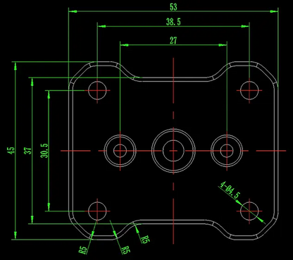 Chigee K1600 Lossless Installation Bracket - MFP0059