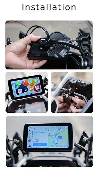 Chigee Mounting Bracket 12-16mm Handlebar such as ADV - MFP0022