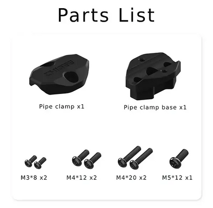Chigee Mounting Bracket 12-16mm Handlebar such as ADV - MFP0022