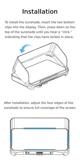 Chigee Sun Shade for AIO-5 Series - MFP0163