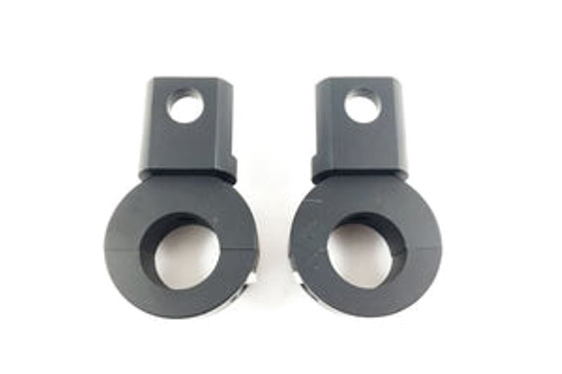 Clamps AUX Lights - Round Bars - Chromed - OY 001-C