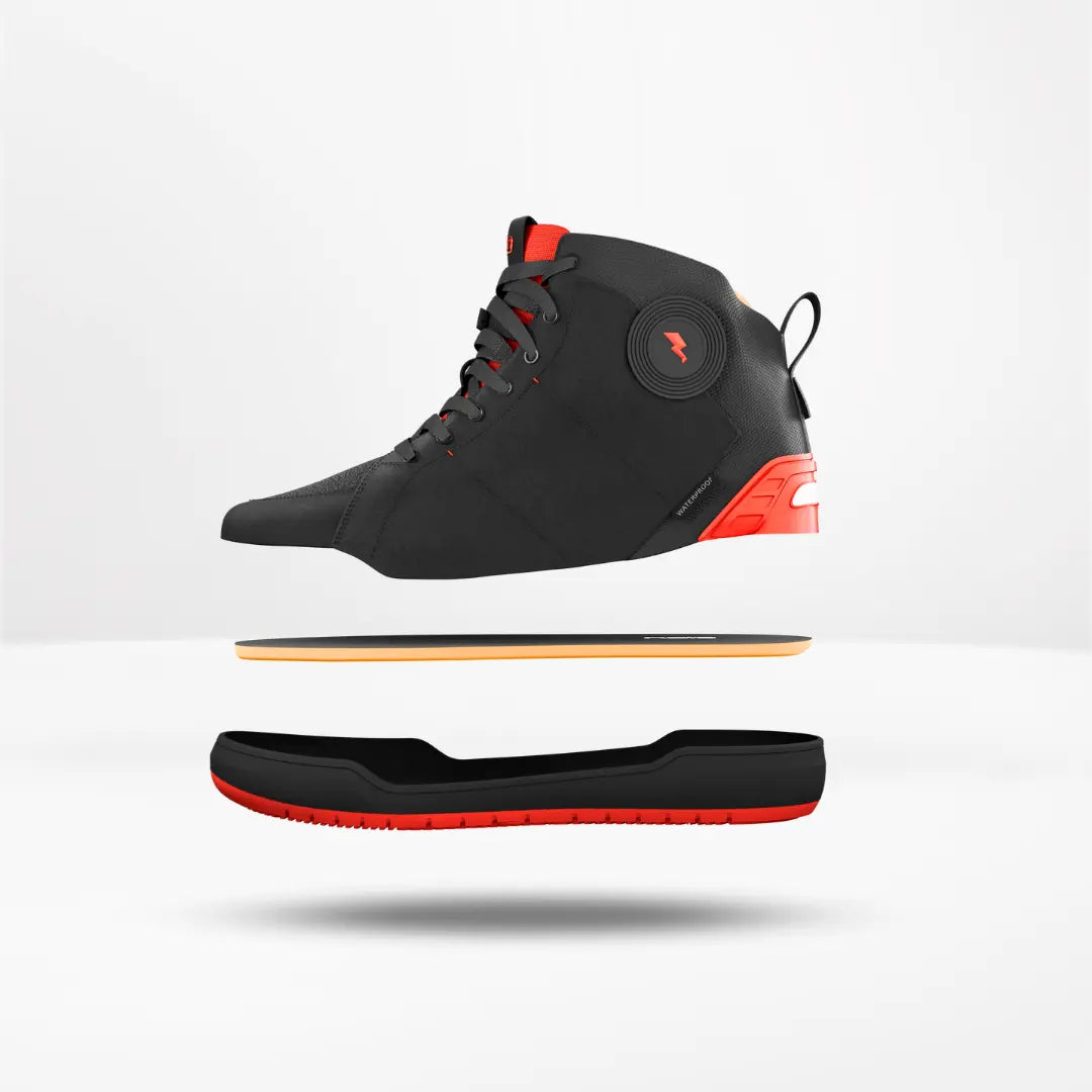 Clan Scout - Waterproof Riding Boots (D30-WP)-(Red)