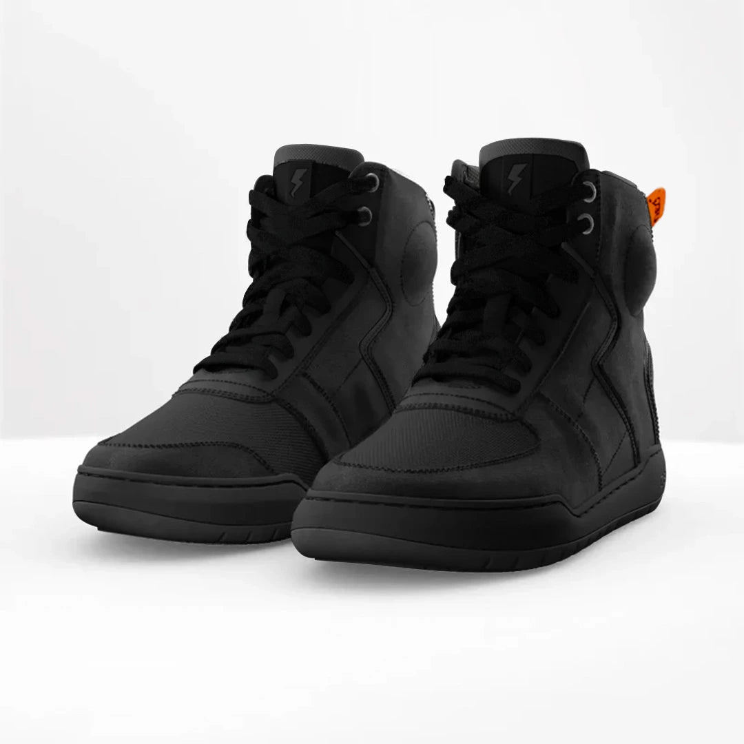 Clan Stealth D3O Waterproof Riding Boots - All Black