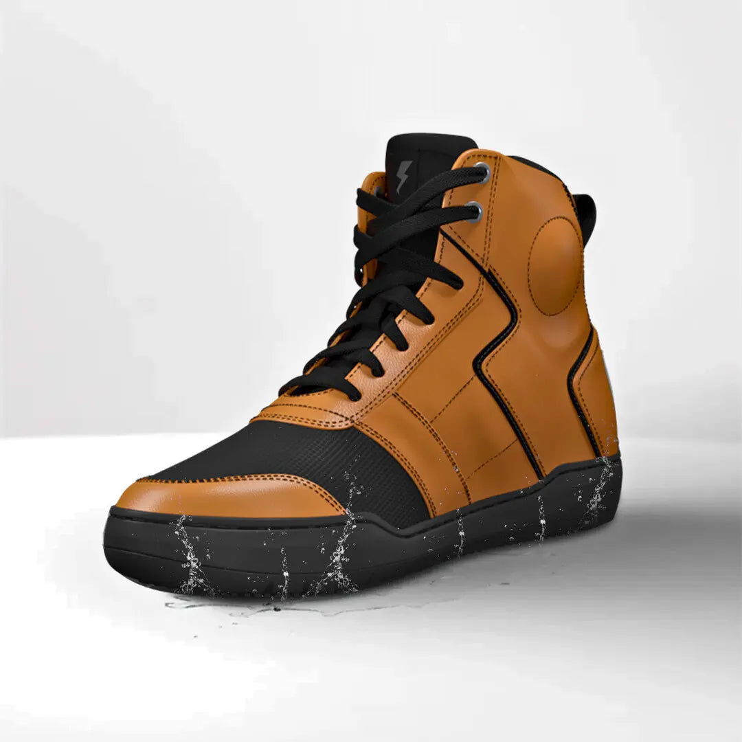 Clan Stealth Sneakers D3O WaterProof Riding Boots (Tan)