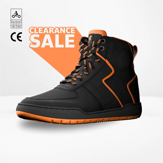 Clan Stealth-Riding Boots (Non-WP)-(Orange)