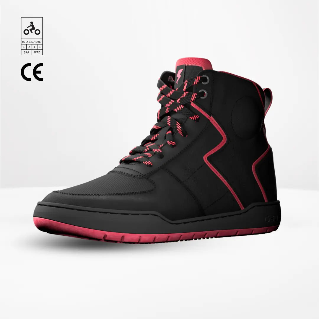 Clan Stealth-Riding Boots (Non-WP)-Red