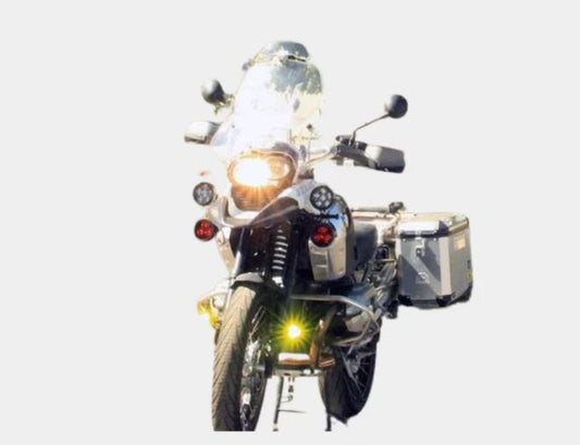 Clearwater Lights Amber/Clear Caps (Pair)