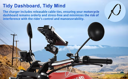 Cliff Top Mirror Mounted 18W PD USB-C (TY-A1019)