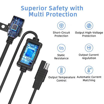 Cliff Top Mirror Mounted 18W PD USB-C (TY-A1019)