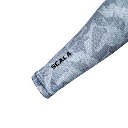 Scala Air-X Arm Sleeves Light Grey Camo