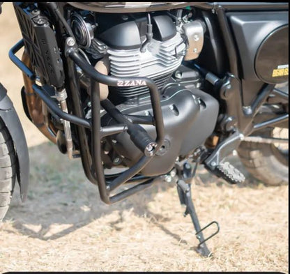 ZANA Leg Guard / Crash Guard with Slider for Bear 650 (MS Black) - ZI-8541