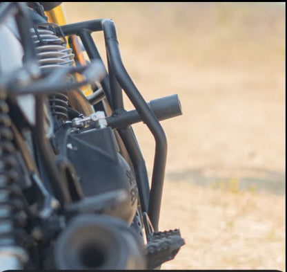 ZANA Leg Guard / Crash Guard with Slider for Bear 650 (MS Black) - ZI-8541