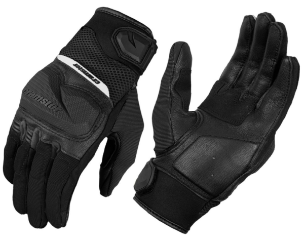 Cramster Breezer Riding Gloves Black White