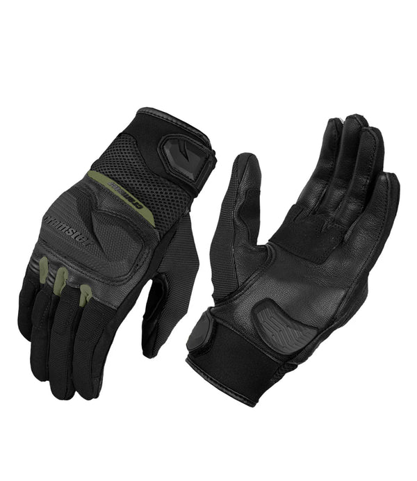 Cramster Breezer SP Gloves-Black-Olive Green
