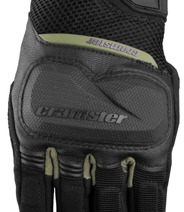 Cramster Breezer SP Gloves-Black-Olive Green