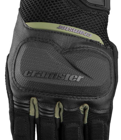 Cramster Breezer SP Gloves-Black-Olive Green