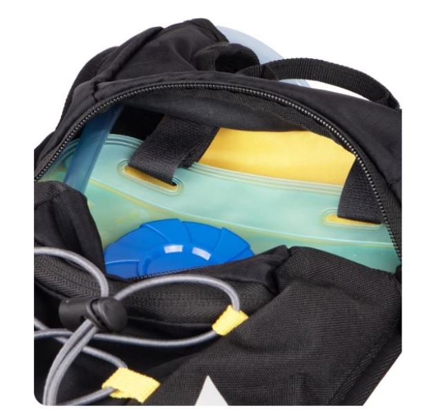 Cramster-Oasis Hydration Backpack (Shell) Black Yellow 2L