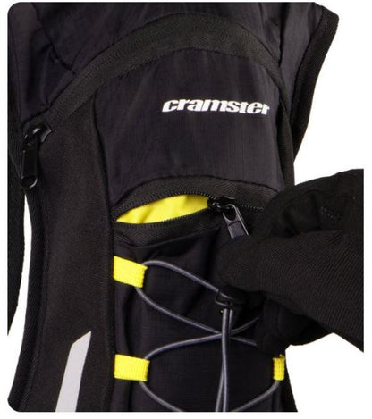 Cramster-Oasis Hydration Backpack (Shell) Black Yellow 2L