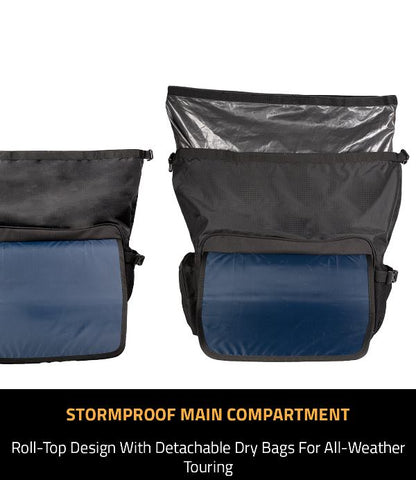 Cramster Stallion Saddlebags 60L – Stormproof
