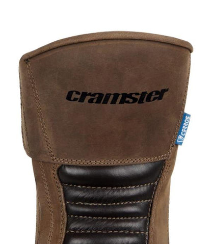 Cramster Flux Motorcycle Touring Boots - Brown