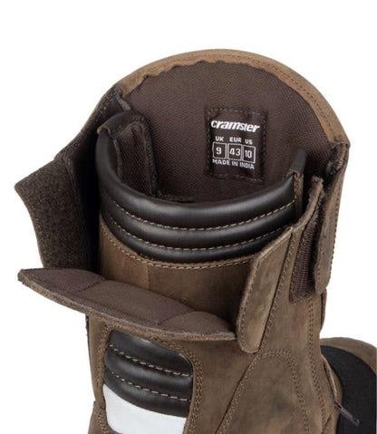Cramster Flux Motorcycle Touring Boots - Brown