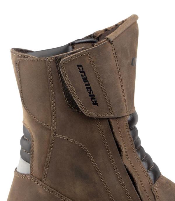 Cramster Flux Motorcycle Touring Boots - Brown