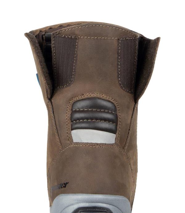 Cramster Flux Motorcycle Touring Boots - Brown