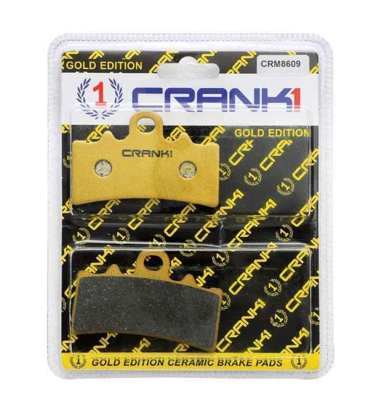 CRANK1 Ceramic Brake Pads for KTM 390 Adventure (Upto 2024)-Front-CRM8609