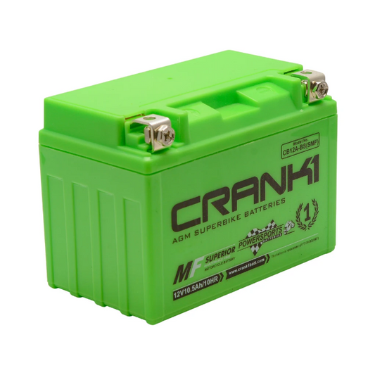 Crank1 CB12A-BS (SMF) Battery - Riders Junction