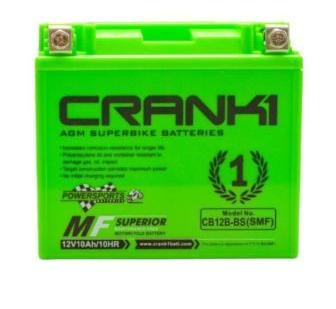 Crank1 CB12B-BS(SMF) Battery - Riders Junction