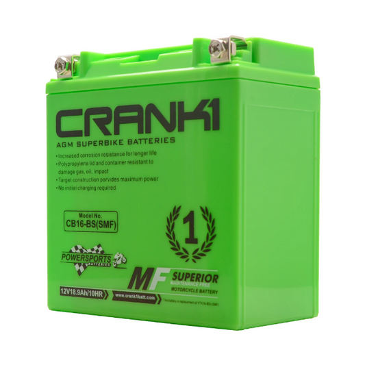 Crank1 Battery for Triumph Tiger 800 XCA - Riders Junction