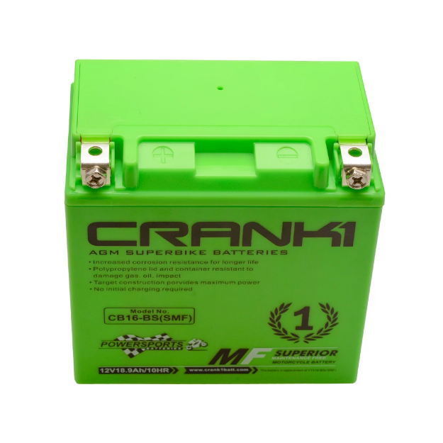 Crank1 Battery for Triumph Tiger 800 XCA - Riders Junction