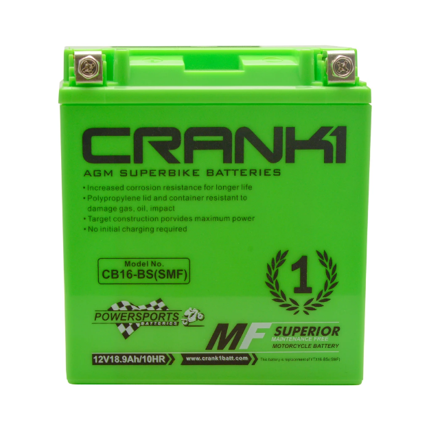 Crank1 Battery for Triumph Tiger 800 XCA