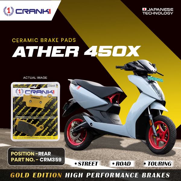 Crank1-Ceramic Brake Pads For Ather 450X-Rear-CRM359